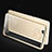 Silicone Transparent Matte Finish Frame Case for Xiaomi Redmi Note 3 Gold