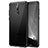 Silicone Transparent Matte Finish Frame Cover for Huawei Rhone Black