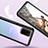 Silicone Transparent Mirror Frame Case 360 Degrees for Samsung Galaxy S20 Plus Black