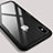 Silicone Transparent Mirror Frame Case 360 Degrees T03 for Apple iPhone Xs Black