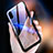 Silicone Transparent Mirror Frame Case 360 Degrees T03 for Apple iPhone Xs Black