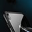 Silicone Transparent Mirror Frame Case 360 Degrees T06 for Apple iPhone X Black