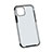 Silicone Transparent Mirror Frame Case Cover for Apple iPhone 12 Max