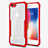 Silicone Transparent Mirror Frame Case Cover for Apple iPhone 6 Plus