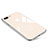 Silicone Transparent Mirror Frame Case Cover for Apple iPhone 7 Plus Gold