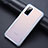 Silicone Transparent Mirror Frame Case Cover for Huawei Honor V30 5G