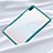 Silicone Transparent Mirror Frame Case Cover for Huawei MatePad