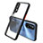 Silicone Transparent Mirror Frame Case Cover for Realme 7