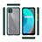 Silicone Transparent Mirror Frame Case Cover for Realme C11