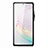 Silicone Transparent Mirror Frame Case Cover for Samsung Galaxy Note 20 Plus 5G