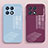 Silicone Transparent Mirror Frame Case Cover for Xiaomi Redmi K70E 5G