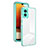 Silicone Transparent Mirror Frame Case Cover H01P for Motorola Moto E22