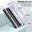 Silicone Transparent Mirror Frame Case Cover H01P for Realme 10 4G