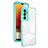 Silicone Transparent Mirror Frame Case Cover H01P for Samsung Galaxy S21 FE 5G