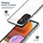 Silicone Transparent Mirror Frame Case Cover H01P for Samsung Galaxy S21 FE 5G