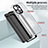 Silicone Transparent Mirror Frame Case Cover H01P for Xiaomi Redmi 12 4G