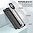 Silicone Transparent Mirror Frame Case Cover H01P for Xiaomi Redmi Note 10 4G