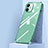 Silicone Transparent Mirror Frame Case Cover H02 for Apple iPhone 12