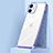 Silicone Transparent Mirror Frame Case Cover H02 for Apple iPhone 12 Mini