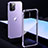 Silicone Transparent Mirror Frame Case Cover H02 for Apple iPhone 12 Pro