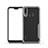 Silicone Transparent Mirror Frame Case Cover M01 for Huawei Nova 3e Gray