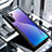 Silicone Transparent Mirror Frame Case Cover M01 for Samsung Galaxy Note 10