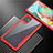 Silicone Transparent Mirror Frame Case Cover M02 for Samsung Galaxy A71 5G