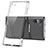 Silicone Transparent Mirror Frame Case Cover M03 for Samsung Galaxy Note 10 5G