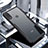 Silicone Transparent Mirror Frame Case Cover M03 for Xiaomi Redmi Note 7 Black