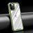 Silicone Transparent Mirror Frame Case Cover M04 for Apple iPhone 12 Pro