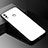 Silicone Transparent Mirror Frame Case Cover M04 for Huawei Honor V10 Lite White