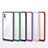 Silicone Transparent Mirror Frame Case Cover MQ1 for Samsung Galaxy A02