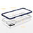 Silicone Transparent Mirror Frame Case Cover MQ1 for Samsung Galaxy A02s