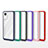 Silicone Transparent Mirror Frame Case Cover MQ1 for Samsung Galaxy A03 Core