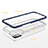 Silicone Transparent Mirror Frame Case Cover MQ1 for Samsung Galaxy A03s
