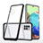 Silicone Transparent Mirror Frame Case Cover MQ1 for Samsung Galaxy A71 4G A715