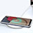 Silicone Transparent Mirror Frame Case Cover MQ1 for Samsung Galaxy M02s