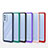 Silicone Transparent Mirror Frame Case Cover MQ1 for Samsung Galaxy M52 5G