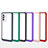 Silicone Transparent Mirror Frame Case Cover MQ1 for Samsung Galaxy Quantum2 5G