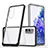 Silicone Transparent Mirror Frame Case Cover MQ1 for Samsung Galaxy S20 FE (2022) 5G