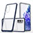 Silicone Transparent Mirror Frame Case Cover MQ1 for Samsung Galaxy S20 FE (2022) 5G