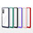 Silicone Transparent Mirror Frame Case Cover MQ1 for Samsung Galaxy S20 FE (2022) 5G
