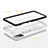 Silicone Transparent Mirror Frame Case Cover MQ1 for Samsung Galaxy S20 FE (2022) 5G