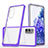 Silicone Transparent Mirror Frame Case Cover MQ1 for Samsung Galaxy S20 FE 4G