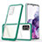 Silicone Transparent Mirror Frame Case Cover MQ1 for Samsung Galaxy S20 Plus