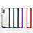 Silicone Transparent Mirror Frame Case Cover MQ1 for Samsung Galaxy S20 Plus