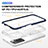 Silicone Transparent Mirror Frame Case Cover MQ1 for Xiaomi Redmi 10 (2022)