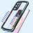 Silicone Transparent Mirror Frame Case Cover N03 for Huawei P40 Pro