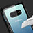 Silicone Transparent Mirror Frame Case Cover T01 for Samsung Galaxy S10 5G