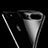 Silicone Transparent Mirror Frame Case for Apple iPhone 8 Plus Black